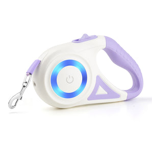 Retractable Dog Leash with LED Light - 16ft