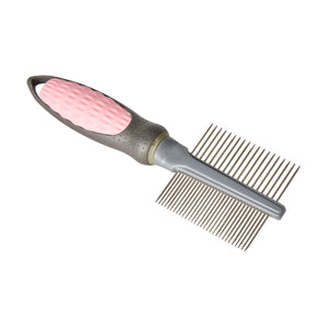 Detangling Comb with Sparse & Dense Stainless Steel Teeth