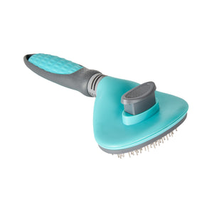 Self Cleaning Slicker Brush for Shedding and Grooming